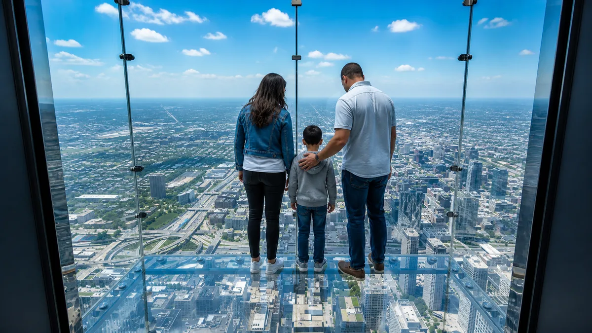 Chicago Skydeck Ledge family experience on All-Inclusive