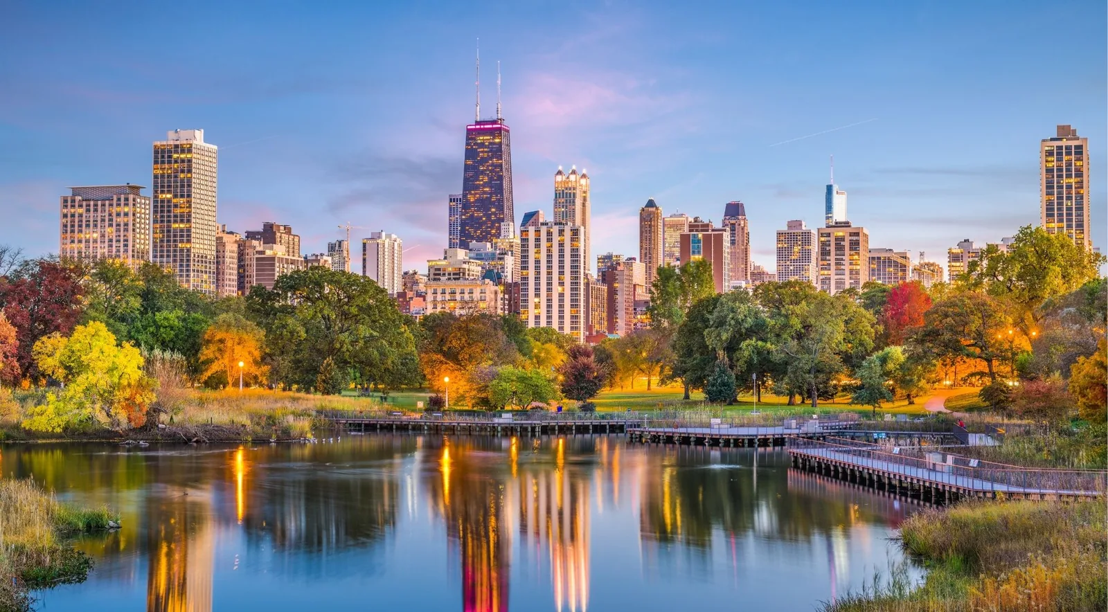 Chicago skyline and lakefront attractions on All-Inclusive Pass